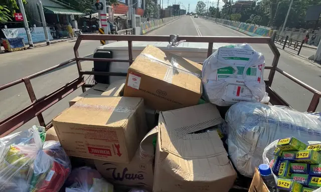Three-Day Flood Relief Drive by AEC Media Cell