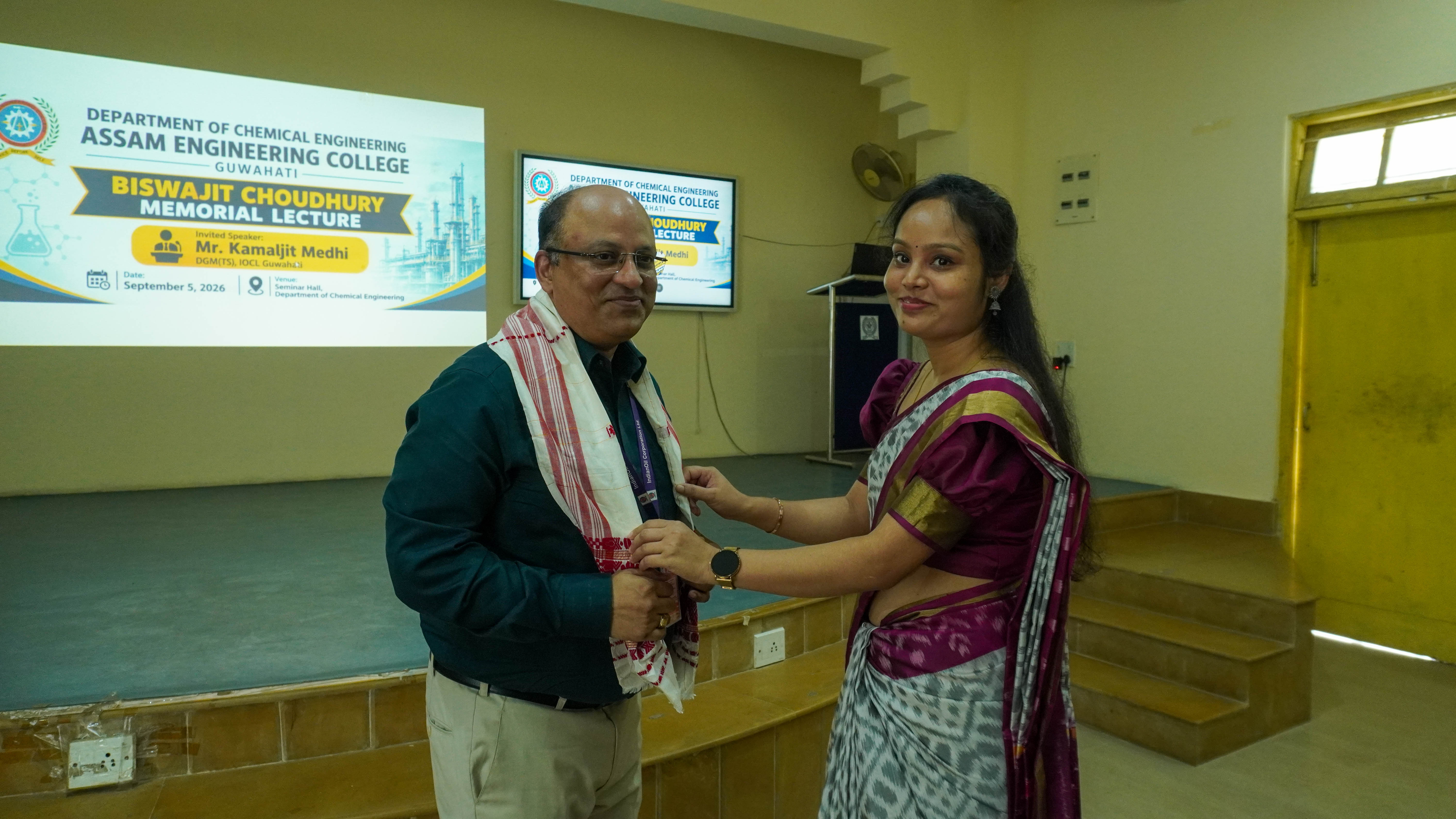 B Choudhury Memorial Lecture 2026 by Mr. Kamaljit Medhi, Alumni (AEC) and DGM, IOCL