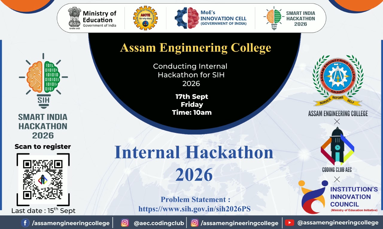 Internal Hackathon, SIH 2026